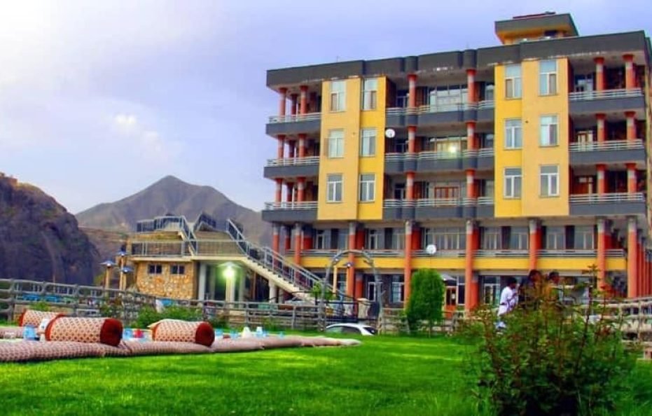 The Bam-e Dunya Hotel at the Top of the World